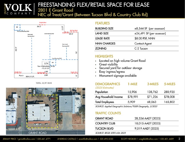 2801 E Grant Rd, Tucson, AZ à louer - Autre - Image 2 de 11