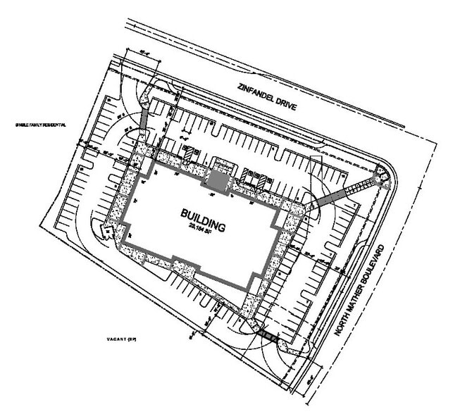 SW Zinfandel and N Mather Ave, Rancho Cordova, CA for sale - Site Plan - Image 3 of 7