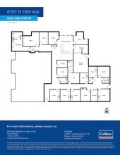 6707 N 19th Ave, Phoenix, AZ for lease Floor Plan- Image 1 of 1