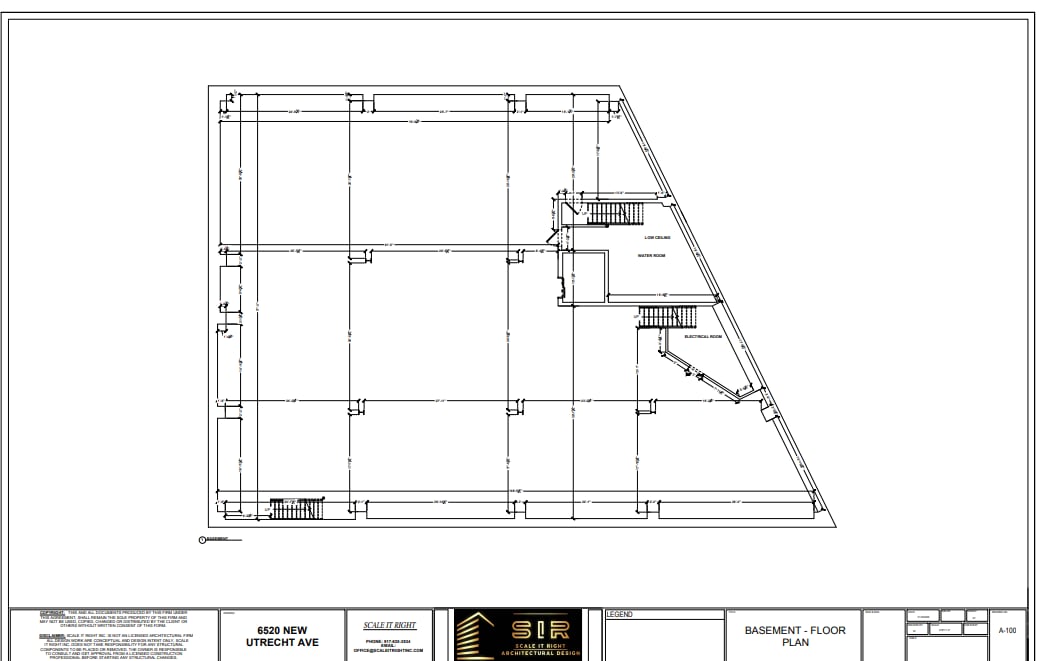 6520 New Utrecht Ave, Brooklyn, NY à louer Plan d’étage- Image 1 de 1