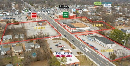 1000 N Kirkwood Rd, Saint Louis, MO - Aerial  map view