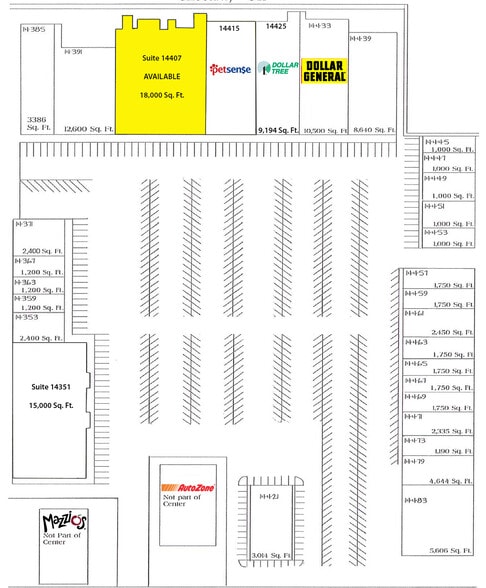 14407 NE 23rd St, Choctaw, OK for lease - Site Plan - Image 2 of 28