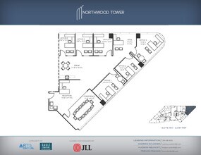 5757 Alpha Rd, Dallas, TX à louer Plan d’étage- Image 1 de 1