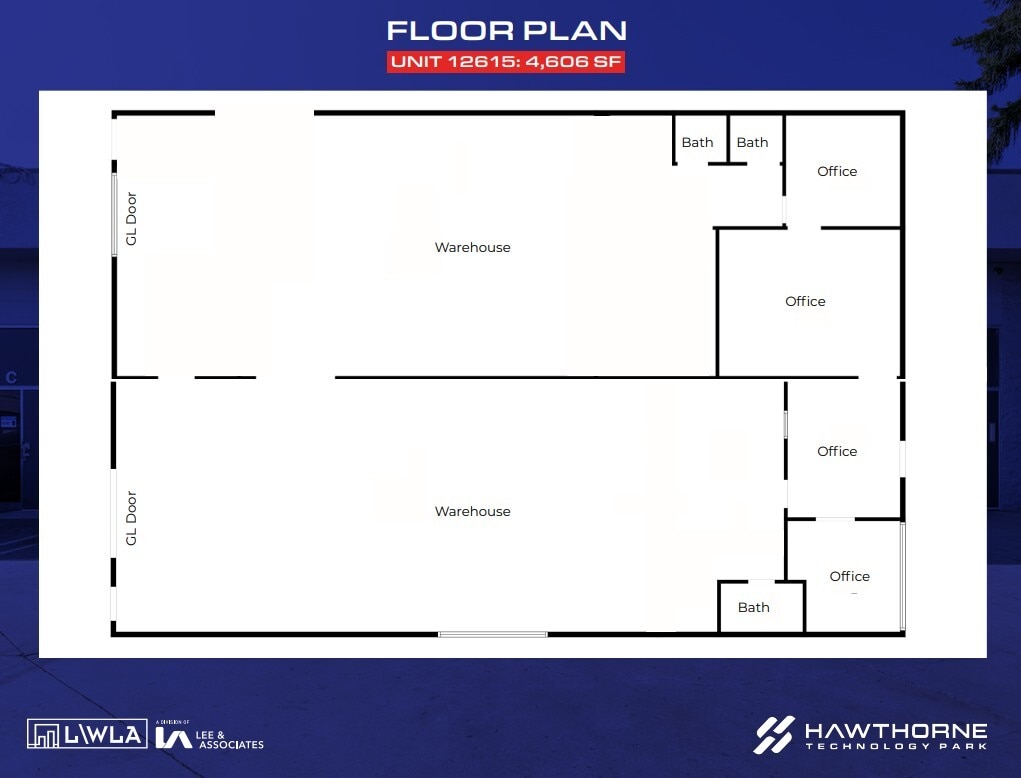 12581-12597 Crenshaw Blvd, Hawthorne, CA for lease Floor Plan- Image 1 of 1