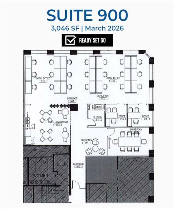 18 King St E, Toronto, ON for lease Floor Plan- Image 1 of 1
