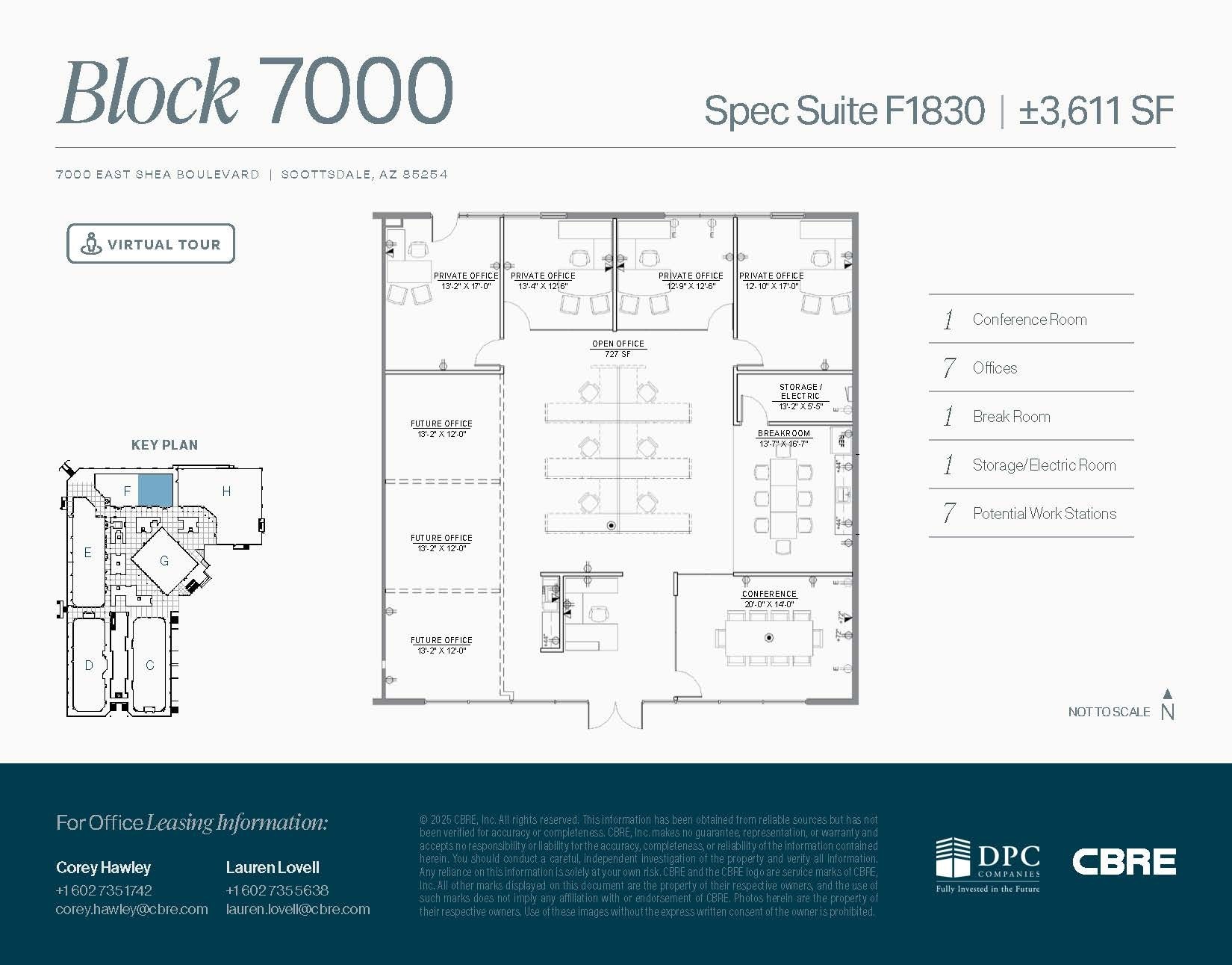 7000 E Shea Blvd, Scottsdale, AZ for lease Floor Plan- Image 1 of 1