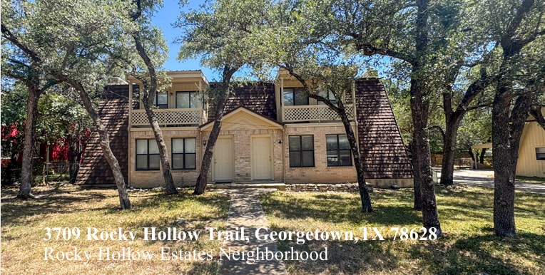 3709 Rocky Hollow Trl, Georgetown, TX for sale Primary Photo- Image 1 of 5
