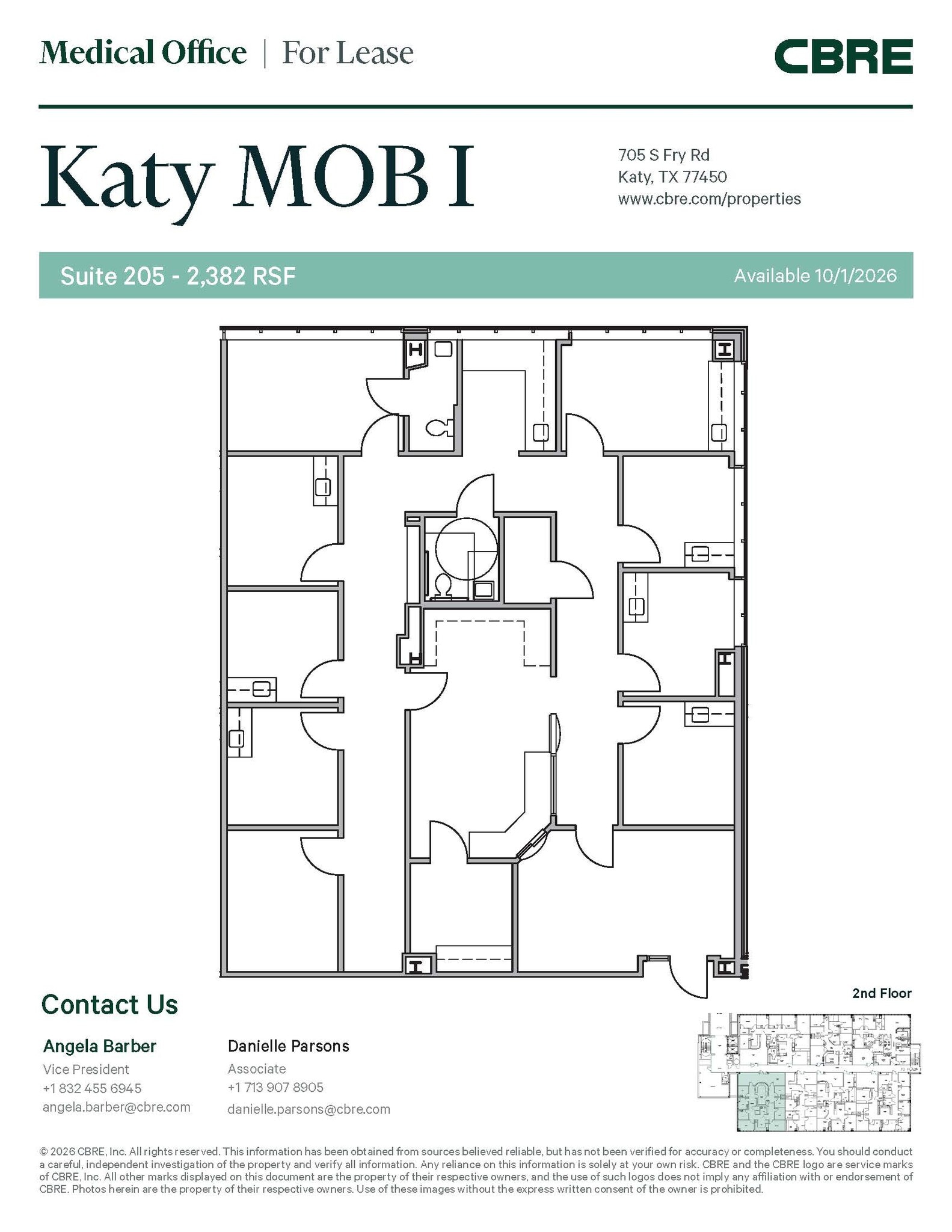 707 S Fry Rd, Katy, TX for lease Interior Photo- Image 1 of 2