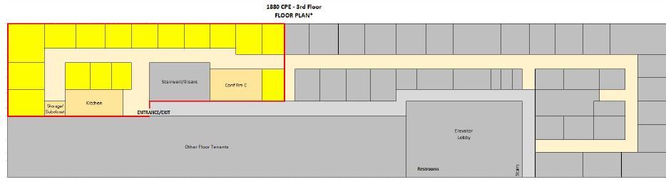 1880 Century Park E, Los Angeles, CA à louer - Plan d’étage - Image 3 de 6