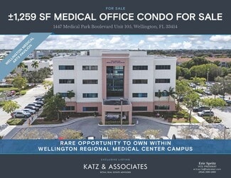 More details for 1447 Medical Park Blvd, Wellington, FL - Office for Sale