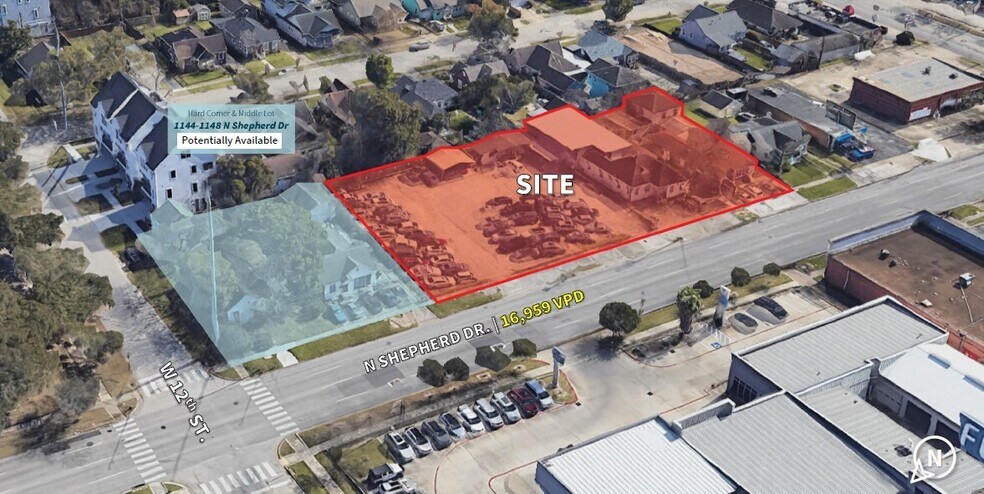 1138 N Shepherd Dr, Houston, TX à vendre - Photo principale - Image 1 de 1