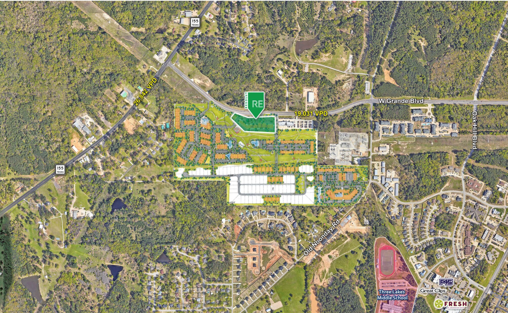 3556 Grande, Tyler, TX à louer Photo du bâtiment- Image 1 de 8