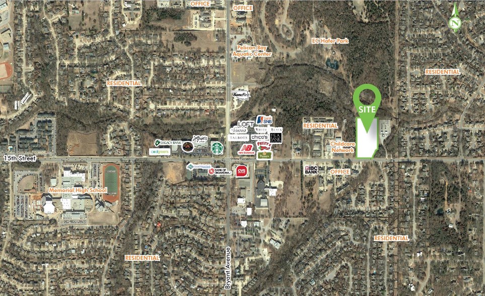 S NE Quadrant Of 15th And Bryant Ave, Edmond, OK à vendre - Plan de site - Image 1 de 1