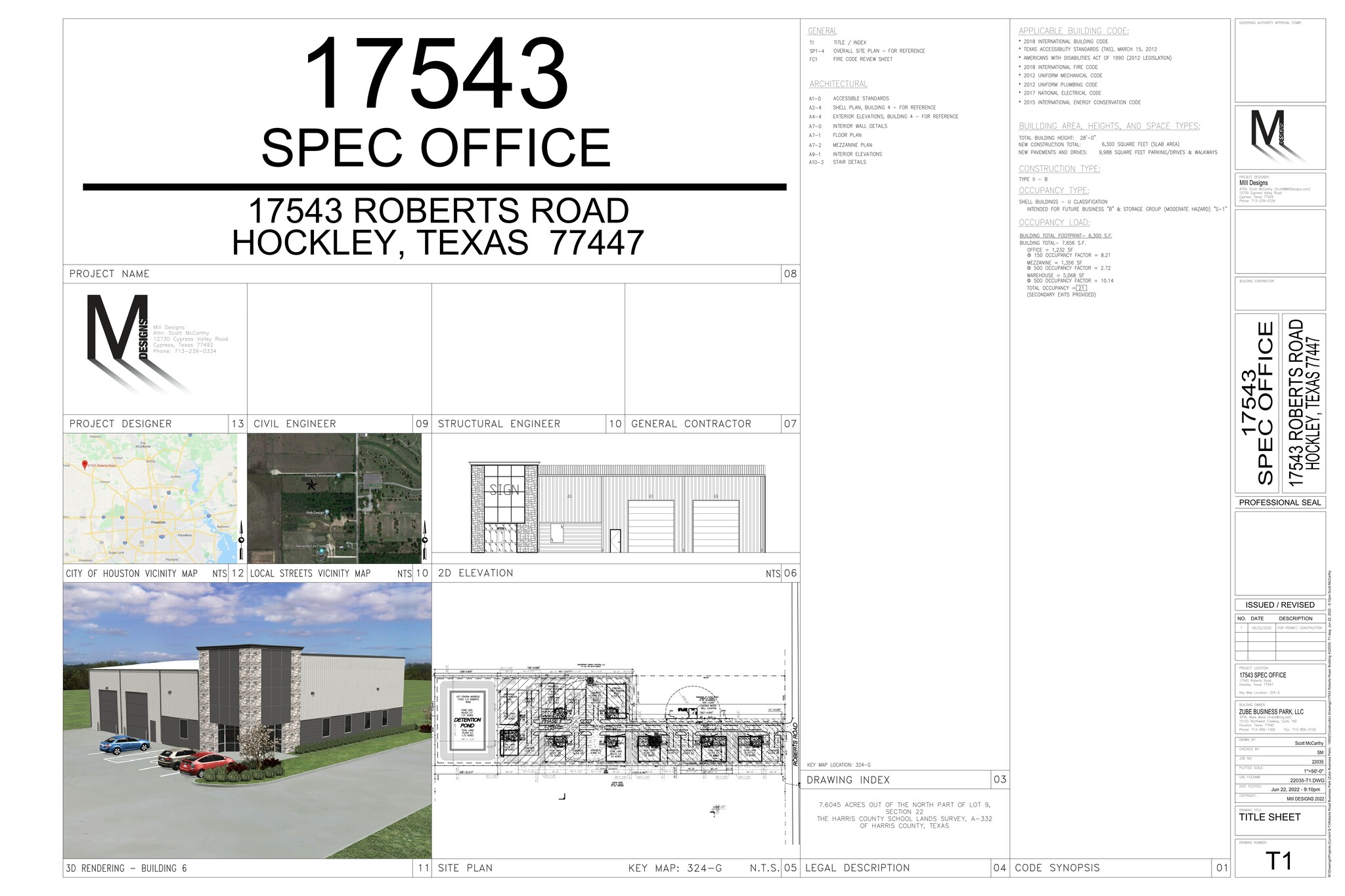 17543 Roberts Rd, Hockley, TX for lease Site Plan- Image 1 of 2