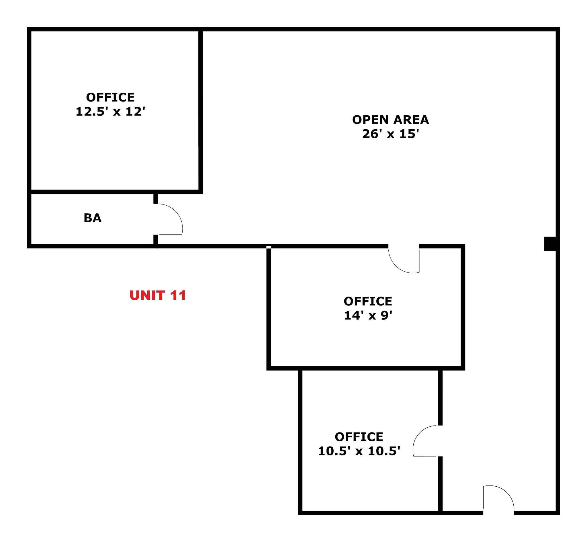 4320-4340 Dale Blvd, Woodbridge, VA for lease Floor Plan- Image 1 of 2