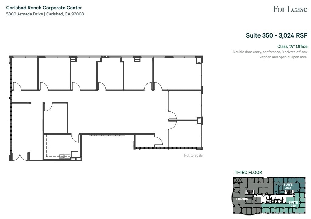 5800 Armada Dr, Carlsbad, CA for lease Floor Plan- Image 1 of 2