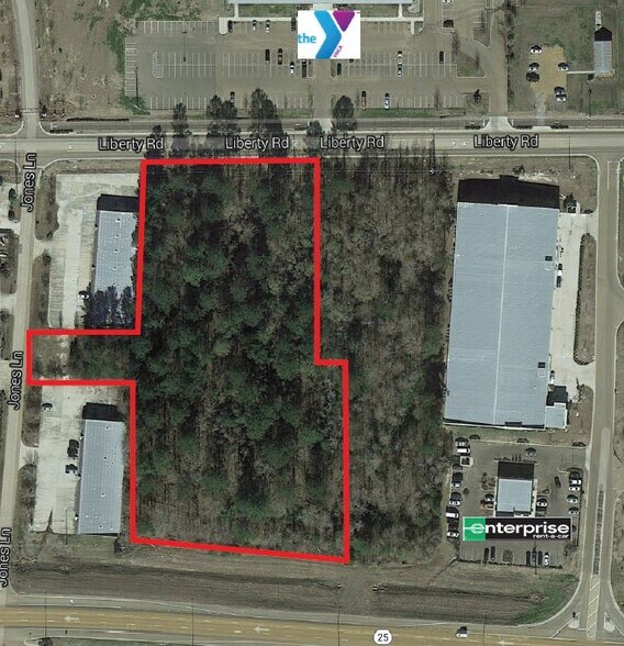 Lakeland Dr & Liberty Rd, Flowood, MS à vendre - Photo du bâtiment - Image 1 de 1