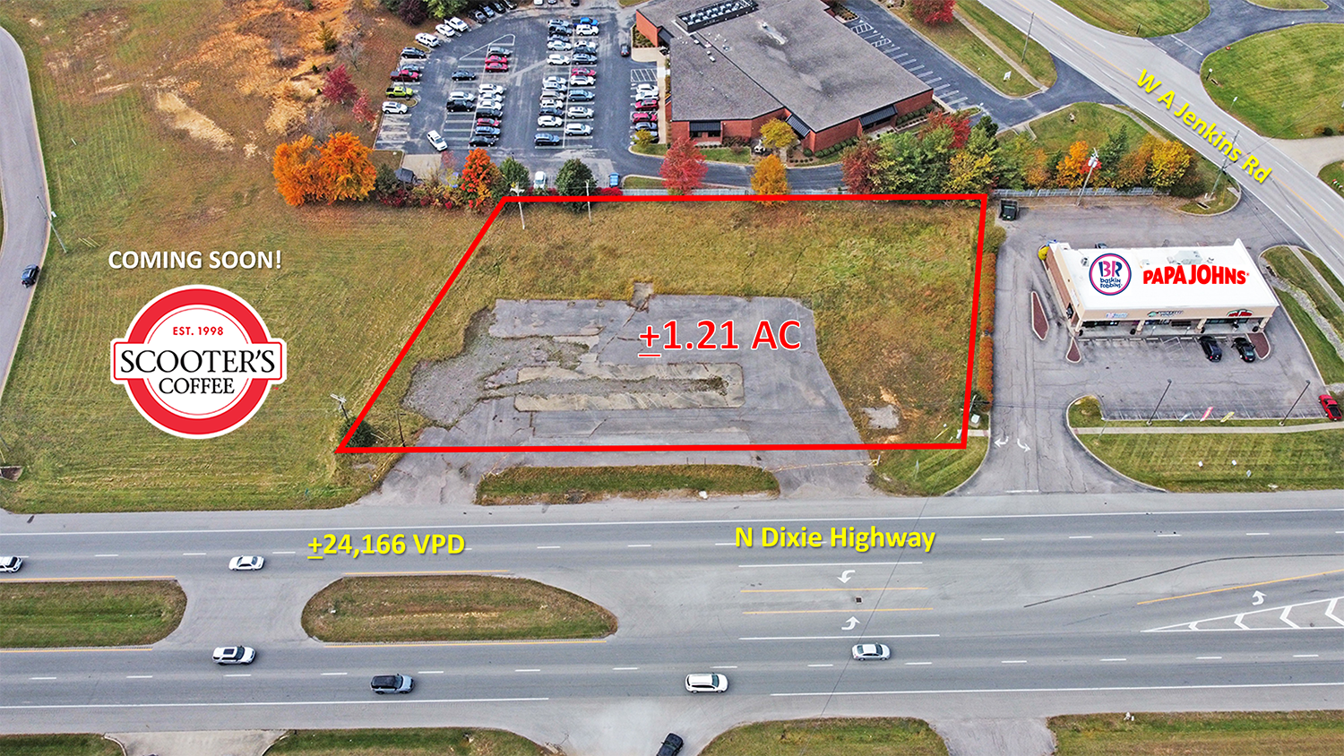 4897 N Dixie Hwy, Elizabethtown, KY à vendre Aérien- Image 1 de 8