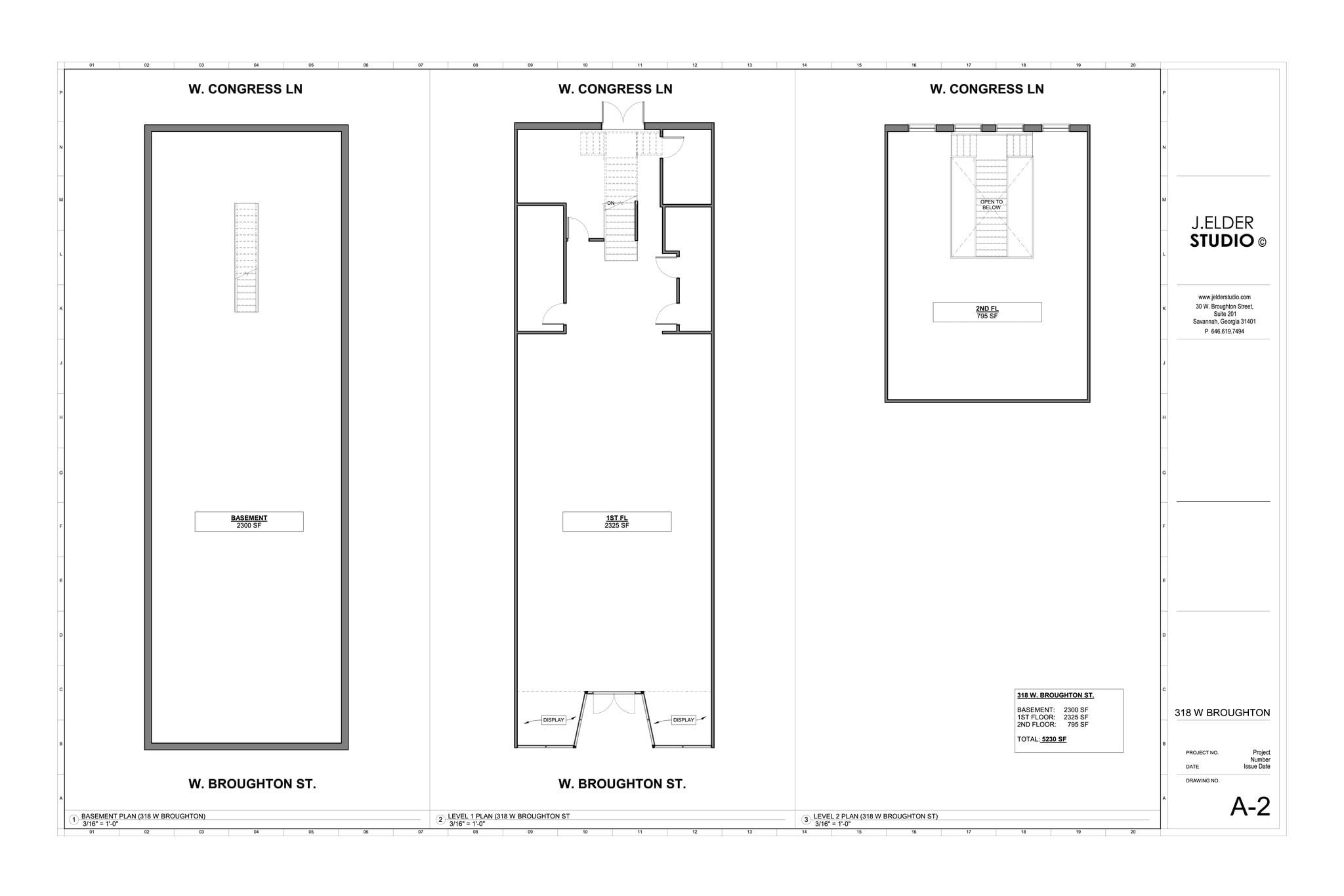 318 W Broughton St, Savannah, GA for lease Site Plan- Image 1 of 1