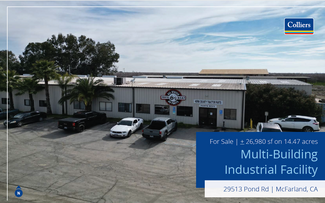 Plus de détails pour 29513 Pond Rd, Mc Farland, CA - Industriel à vendre