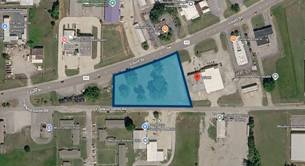 15112 Court St, Moulton, AL for sale - Aerial - Image 2 of 4
