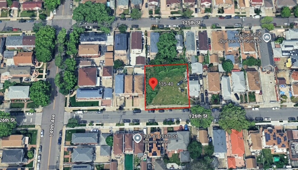 135-38, -40-44 126th St, South Ozone Park, NY à vendre - Aérien - Image 2 de 7
