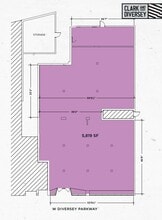 643 W Diversey Pky, Chicago, IL for lease Floor Plan- Image 2 of 2