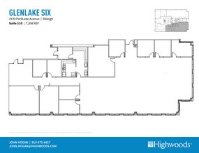 4130 Parklake Ave, Raleigh, NC for lease Floor Plan- Image 1 of 1