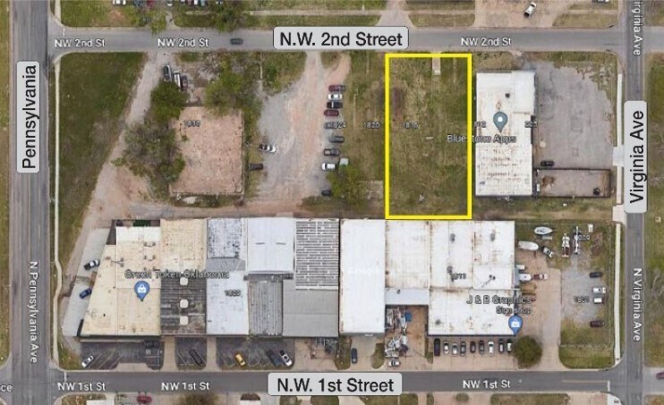1812 & 1816 NW 2nd St, Oklahoma City, OK à vendre Photo principale- Image 1 de 3