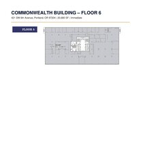 421 SW 6th Ave, Portland, OR for lease Floor Plan- Image 1 of 1