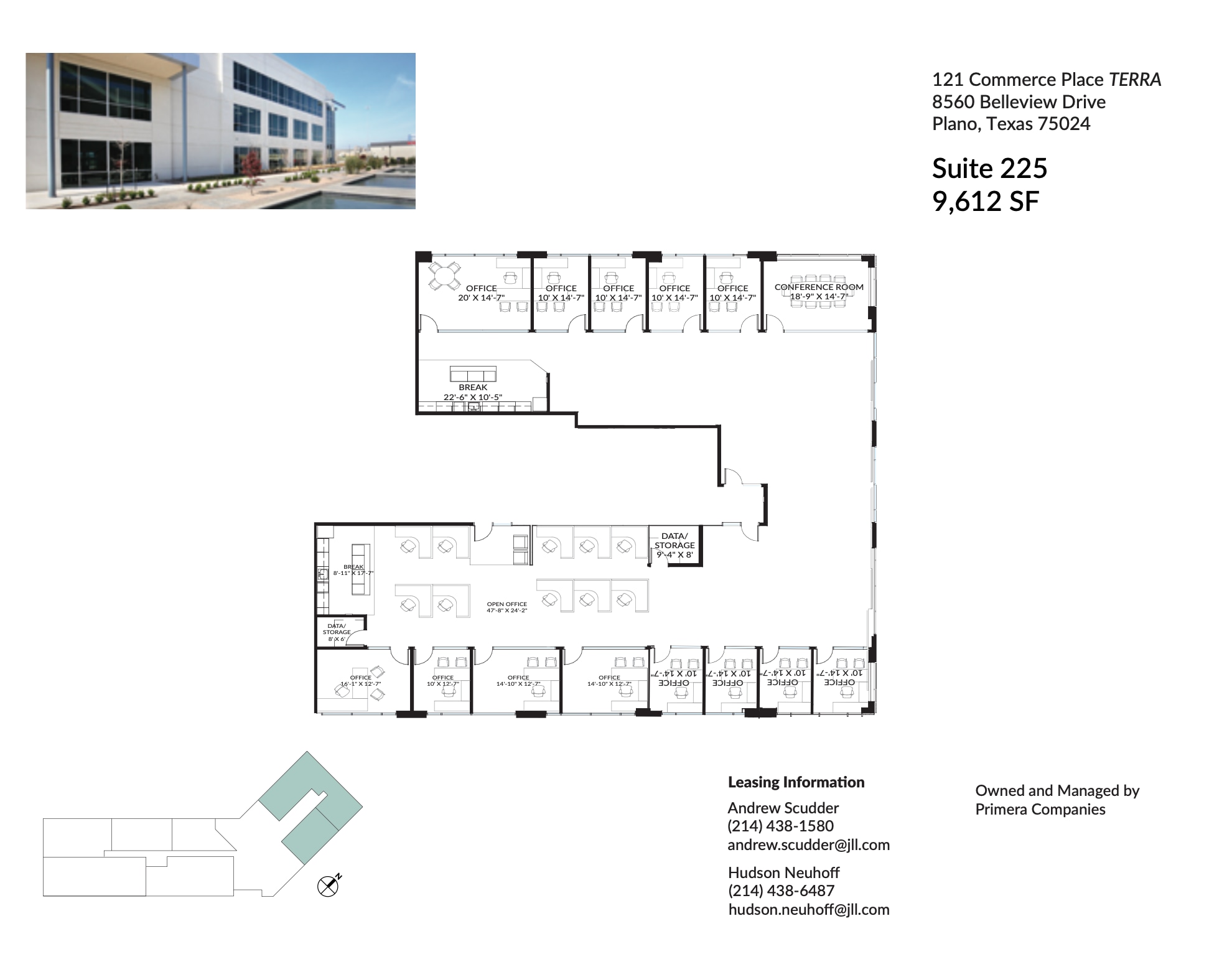 8560 Belleview Dr, Plano, TX for lease Floor Plan- Image 1 of 1