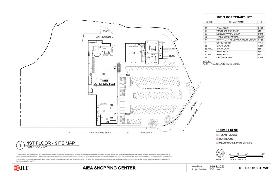 99-115 Aiea Heights Dr, Aiea, HI à louer - Plan de site - Image 2 de 8