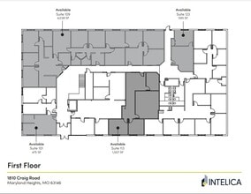 1810 Craig Rd, Saint Louis, MO for lease Floor Plan- Image 1 of 1