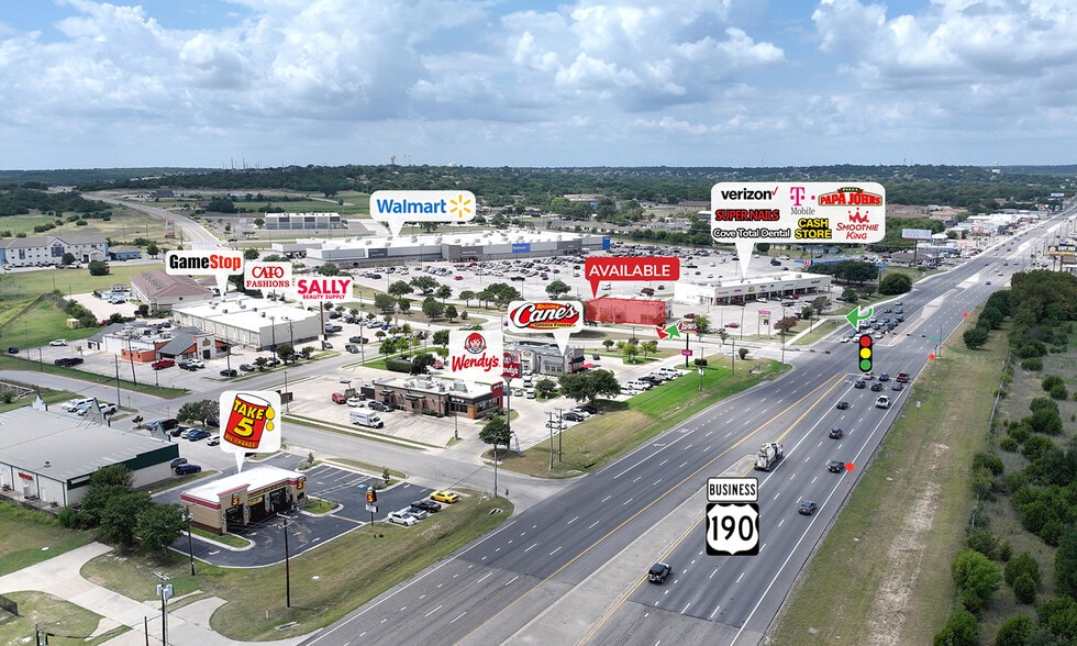 2726 E Highway 190, Copperas Cove, TX à louer - Photo du bâtiment - Image 2 de 3
