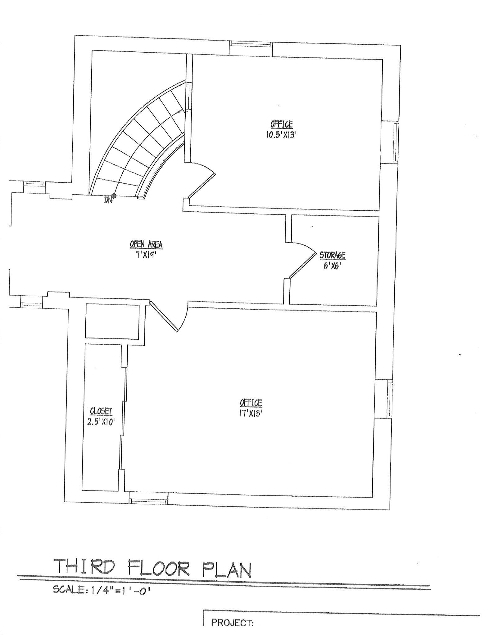 3 Prospect St, Morristown, NJ à louer Plan d’étage- Image 1 de 1