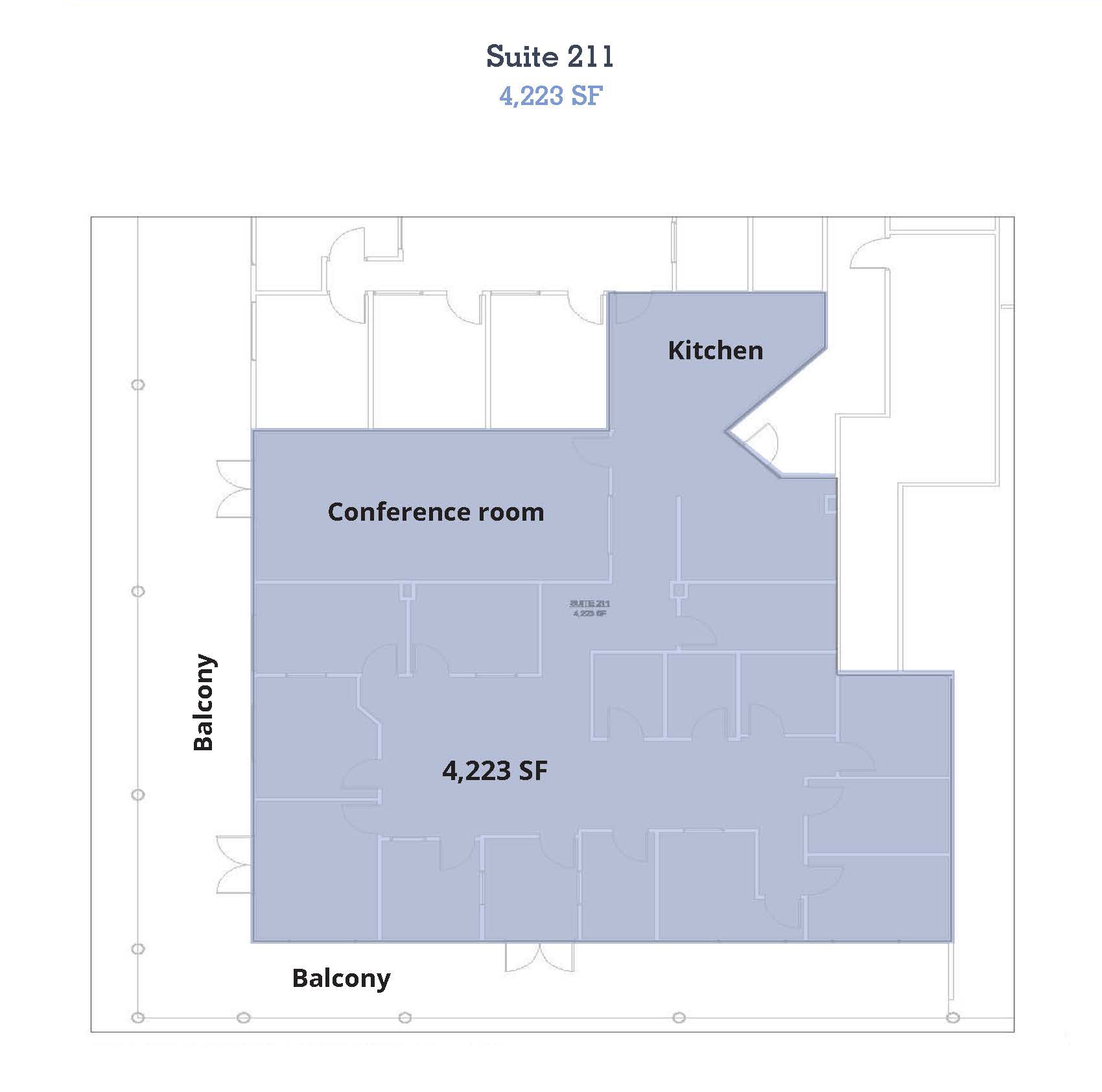 201 SE 2nd Ave, Gainesville, FL à louer Plan d  tage- Image 1 de 1