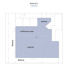 201 SE 2nd Ave, Gainesville, FL à louer Plan d  tage- Image 1 de 1