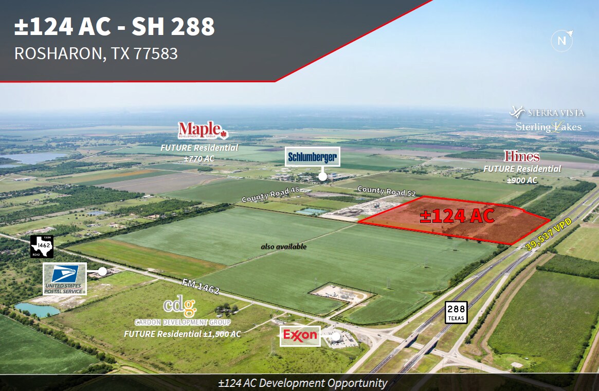 SWC SH 288 and CR 52, Rosharon, TX for sale Primary Photo- Image 1 of 2