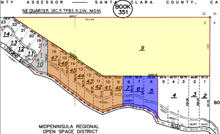 16390 Stevens Canyon Rd, Cupertino, CA à vendre - Plan cadastral - Image 1 de 1