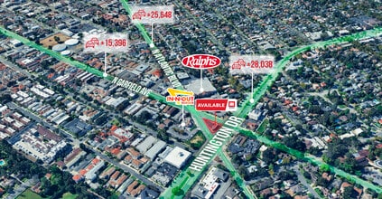 1219 N Atlantic Blvd, Alhambra, CA - Aerial  map view