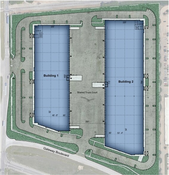 850 S Royal Ln, Coppell, TX for lease - Site Plan - Image 2 of 2