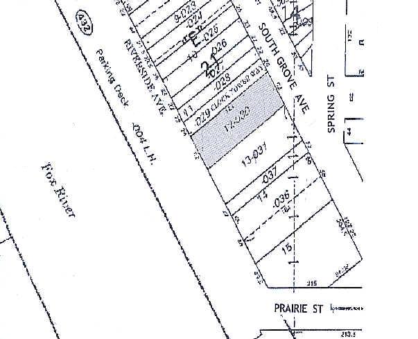 76-80 S Grove Ave, Elgin, IL à louer - Plan cadastral - Image 2 de 12