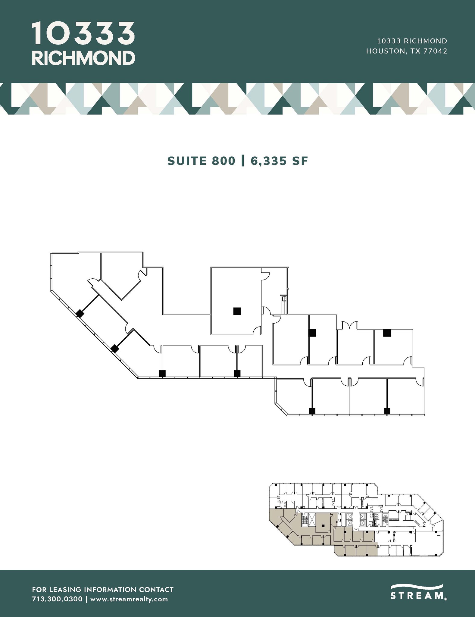10333 Richmond Ave, Houston, TX for lease Floor Plan- Image 1 of 1