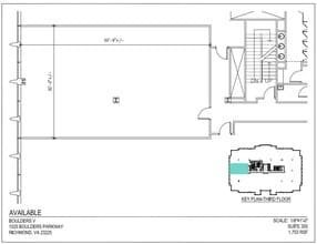 7501 Boulder View Dr, North Chesterfield, VA for lease Floor Plan- Image 1 of 1