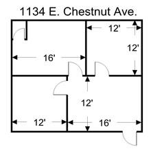 1126-1140 E Chestnut Ave, Santa Ana, CA for lease Floor Plan- Image 2 of 13