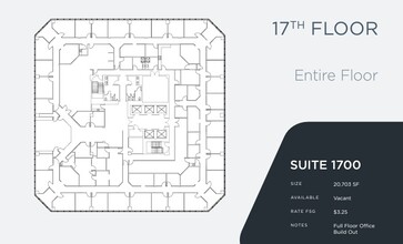 401 W A St, San Diego, CA à louer Plan d’étage- Image 1 de 1