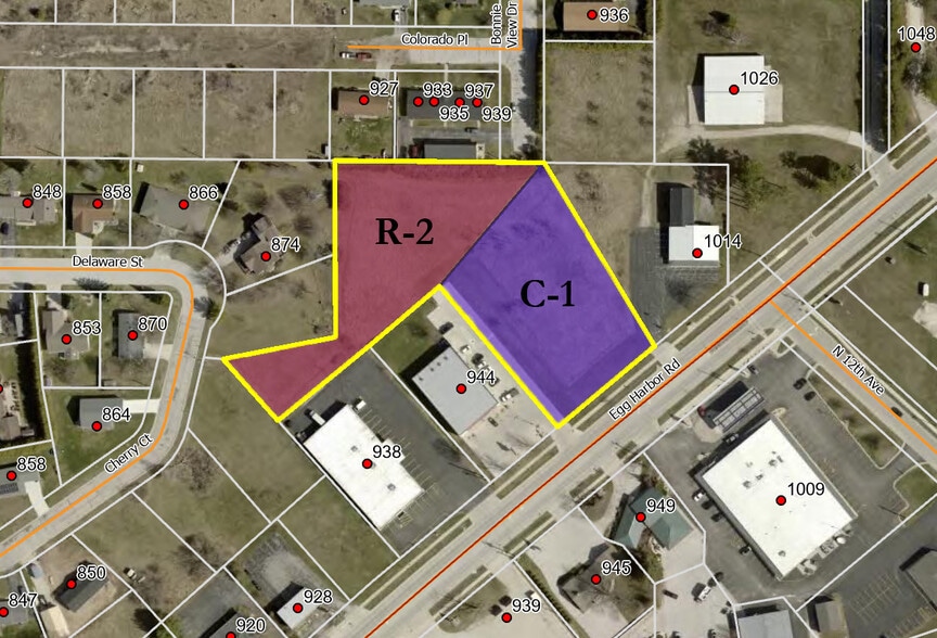 Egg Harbor Road Rd, Sturgeon Bay, WI for sale - Aerial - Image 1 of 12