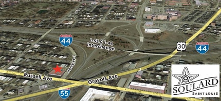 1801 Russell Blvd, Saint Louis, MO à louer Aérien- Image 2 de 2