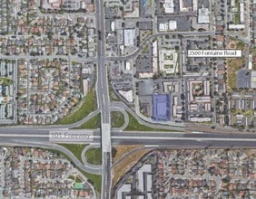 2500 Fontaine Rd, San Jose, CA - AERIAL  map view