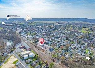 244 W 2nd St, Hummelstown, PA - Aérien  Vue de la carte